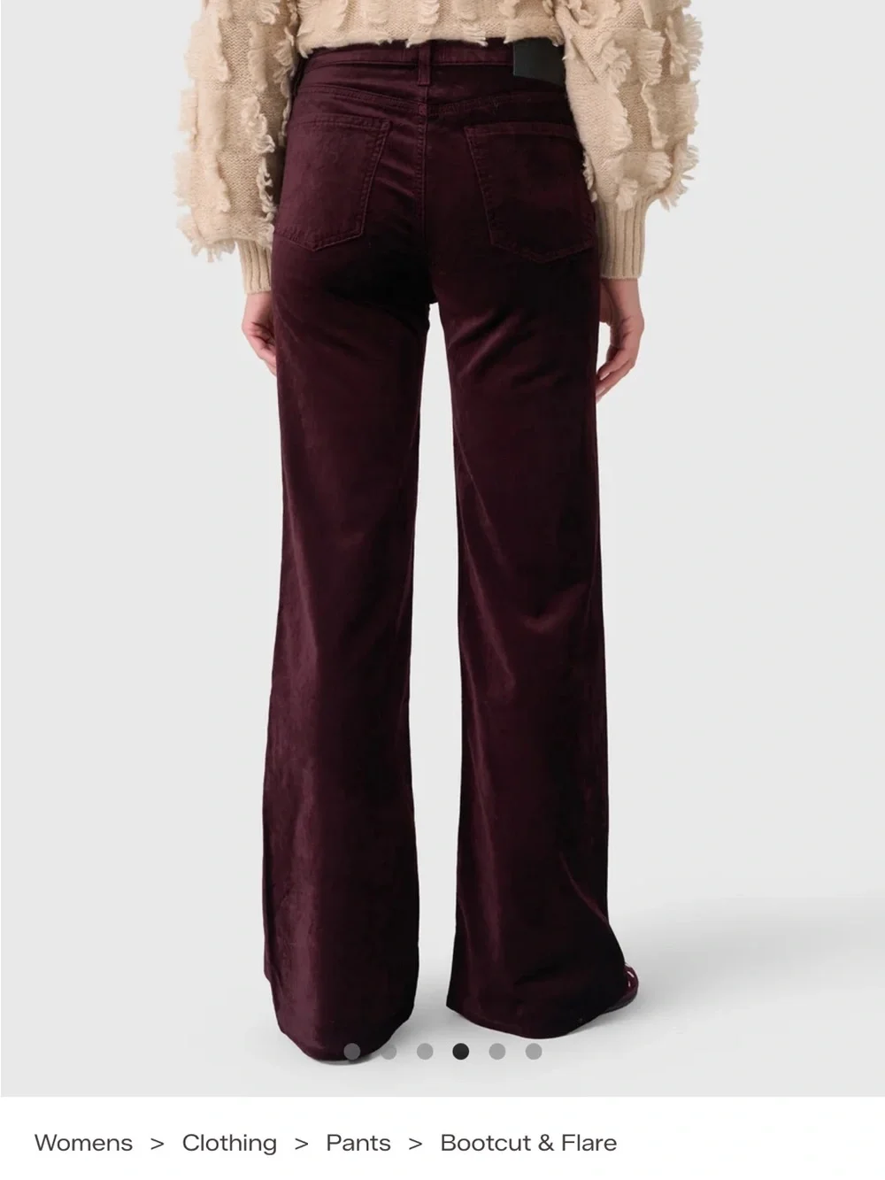 Citizens Of Humanity luxurious velvet